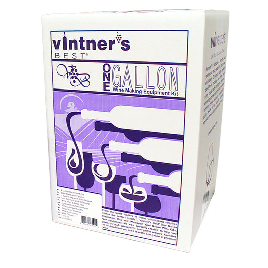 Vintner's Best Wine Making Equipment Kit, 1 Gallon