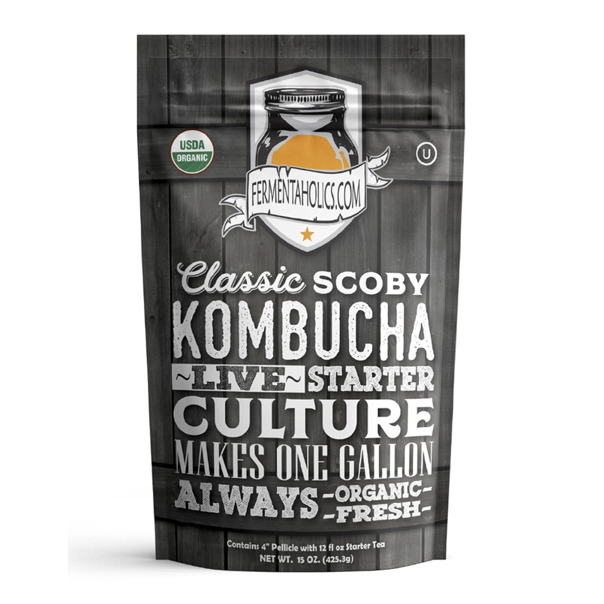 Fermentaholics Organic Kombucha SCOBY – The Cleveland Brew Shop