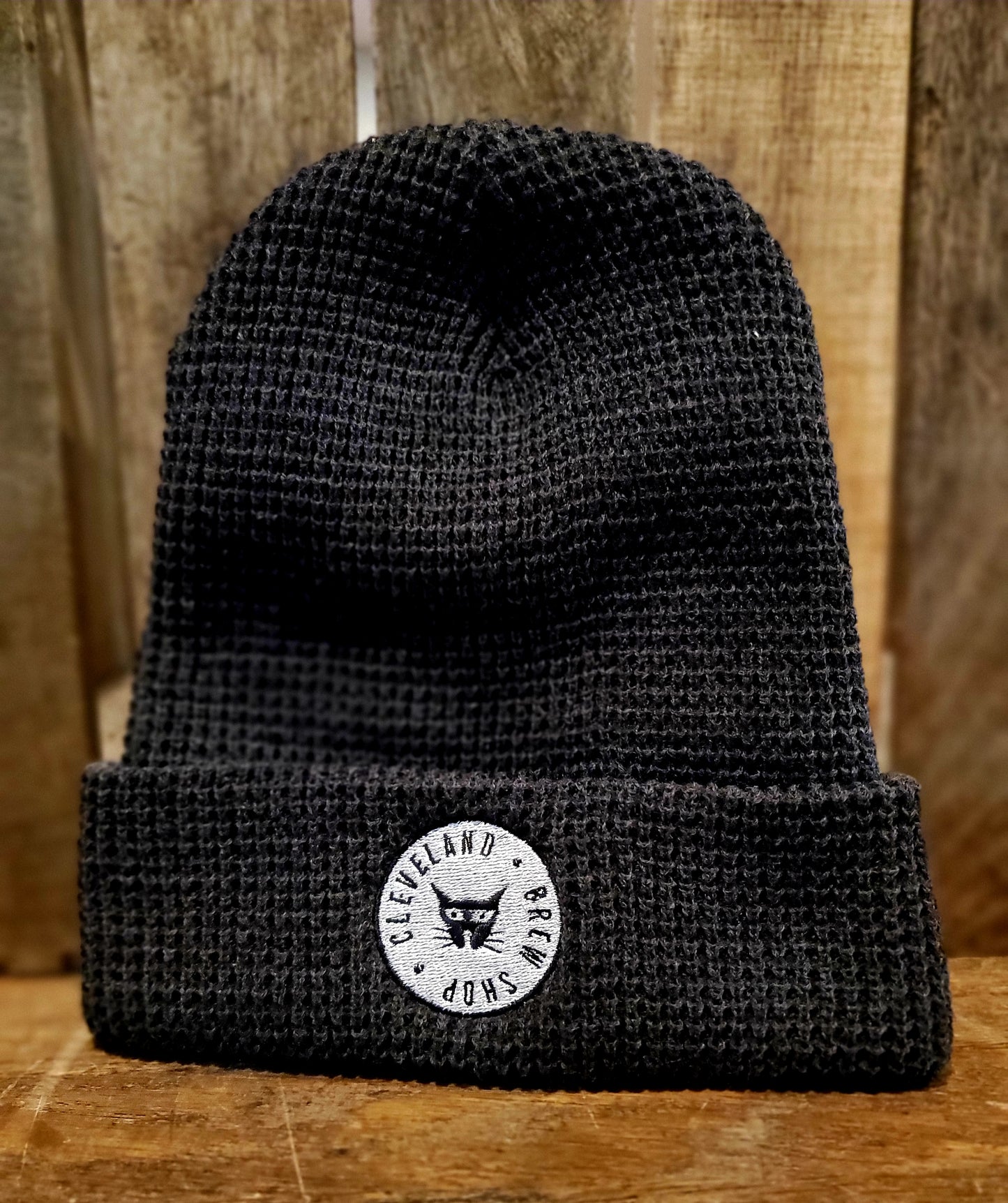 CBS Waffle Knit Beanie