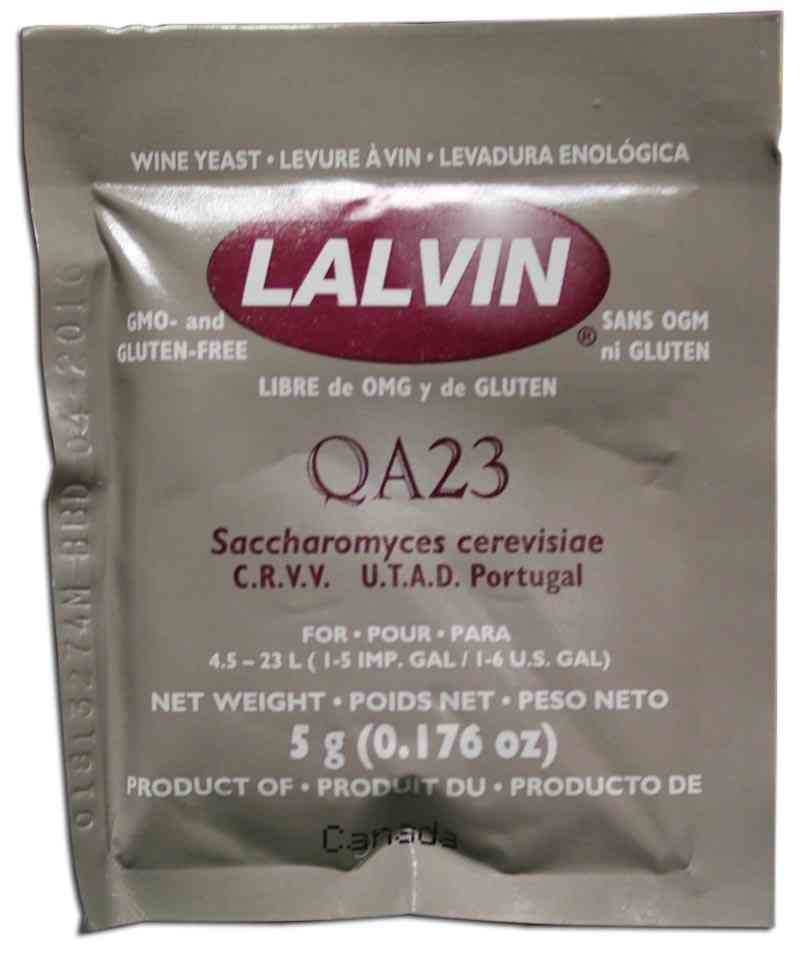 Lalvin QA23 White Wine Yeast