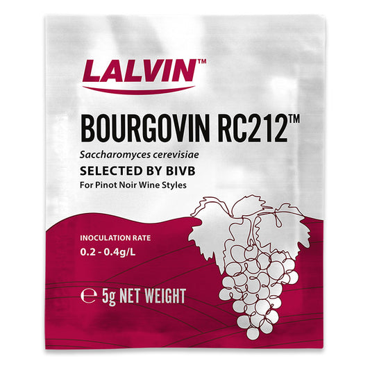 Lalvin Bourgovin RC212 Red Wine Yeast