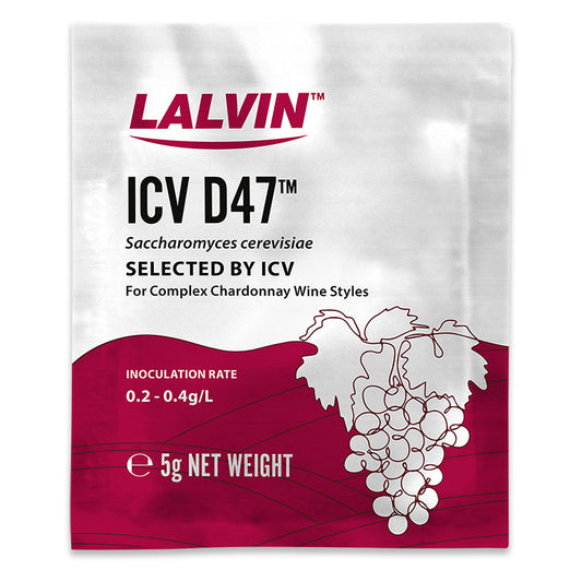 Lalvin ICV-D47 White Wine Yeast
