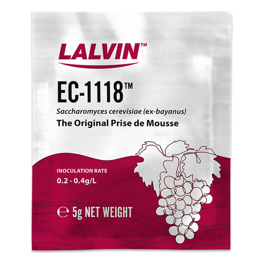 Lalvin EC-1118 Prise de Mousse Champagne Yeast