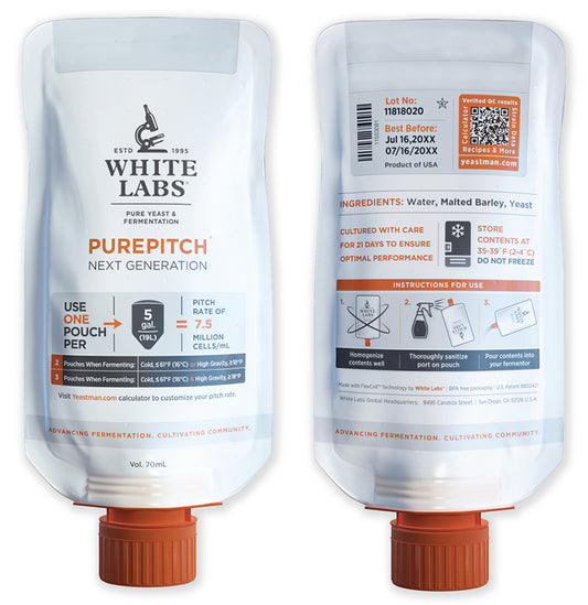White Labs WLP400 Belgian Wit Ale - Next Generation