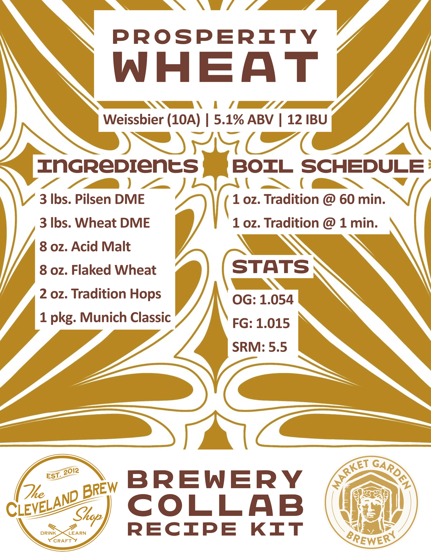 Prosperity Wheat Extract Recipe Kit