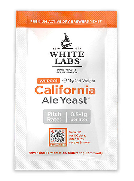 White Labs WLPD001-HB California Ale Dry