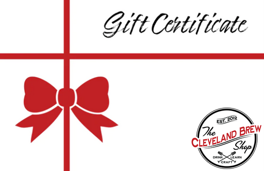 Cleveland Brew Shop Gift Certificate
