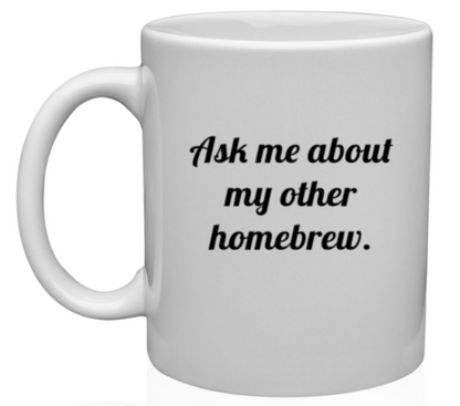 CBS "Ask Me" Coffee Mug
