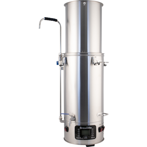 BrewZilla All Grain Brewing System with Pump - 35L / 9.25G 220V
