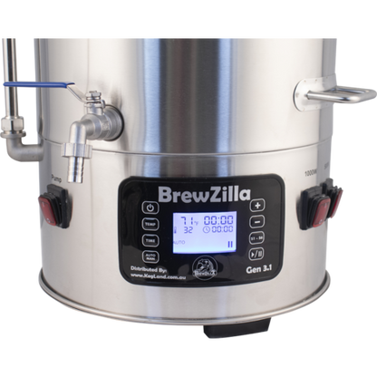 BrewZilla All Grain Brewing System with Pump - 35L / 9.25G 110V