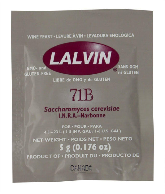 Lalvin 71B White Wine Yeast