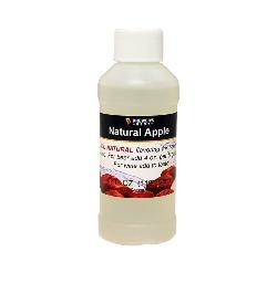 Natural Apple Flavoring Extract, 4 oz.