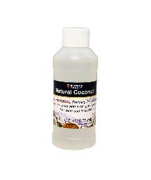 Natural Coconut Flavoring, 4 oz.