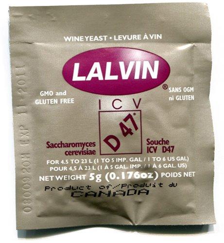 Lalvin ICV-D47 White Wine Yeast
