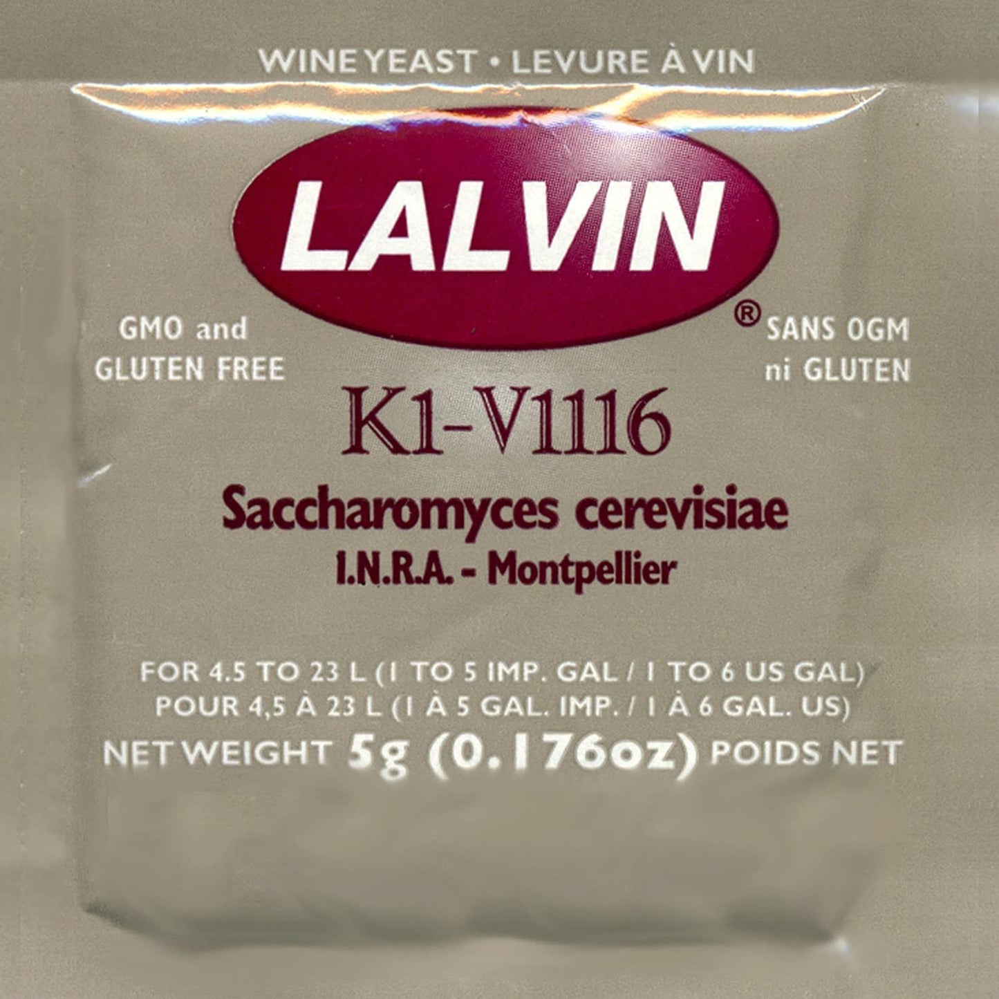 Lalvin ICV K1-V1116 Montpellier White Wine Yeast