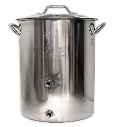 Stainless Kettle, 16 gal., Two Ports