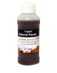 Natural Pecan Flavoring Extract, 4 oz.