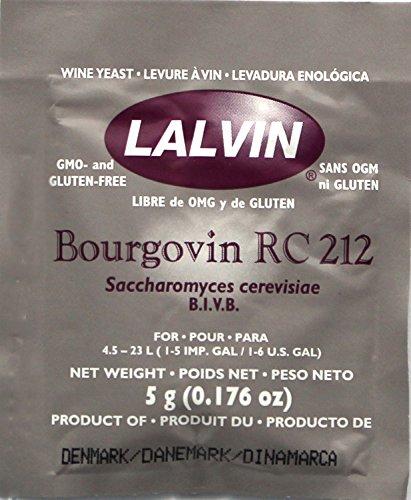 Lalvin Bourgovin RC212 Red Wine Yeast